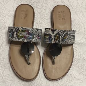 Naturalizer Sandals Size 9W (Wide) Leather